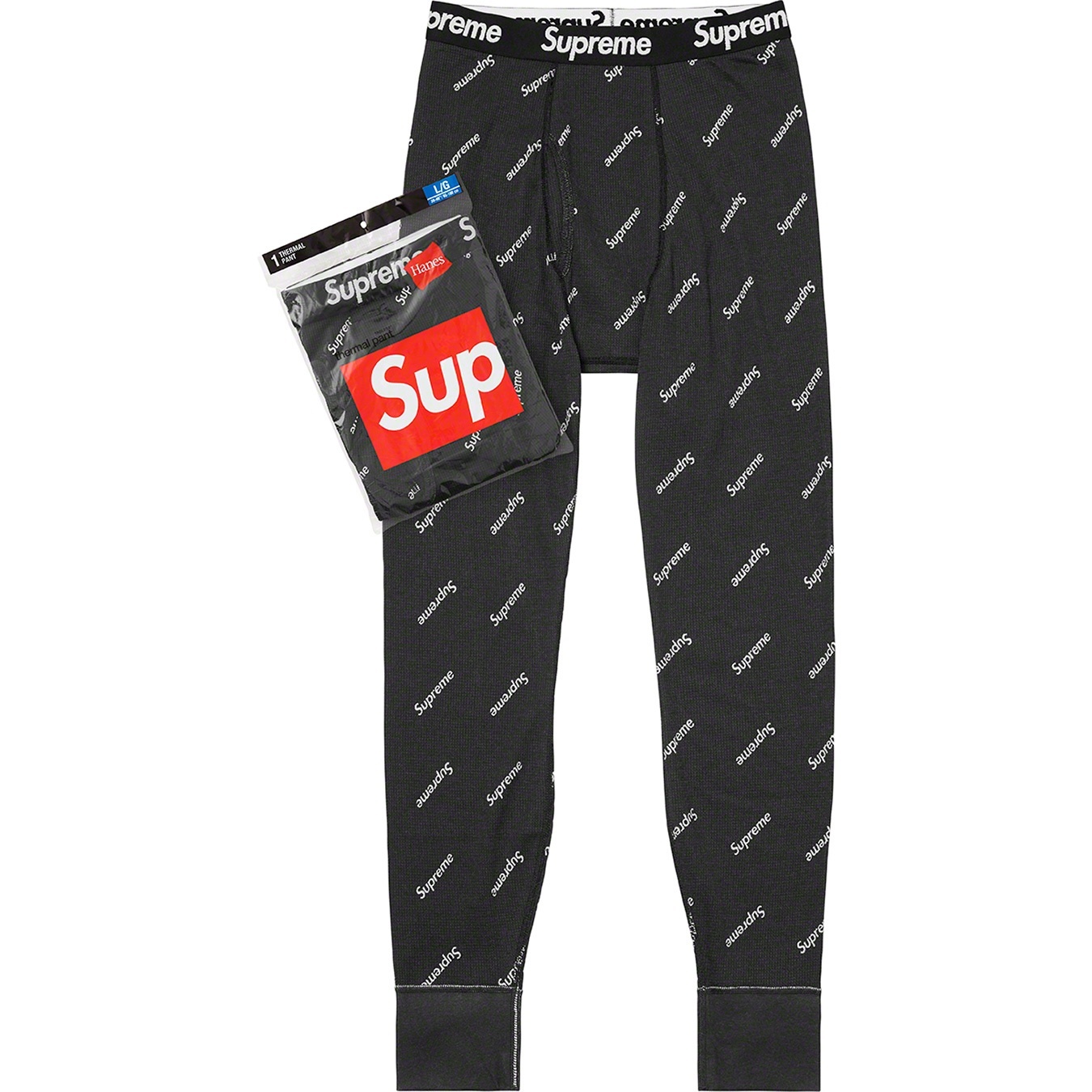 Supreme®/Hanes® Thermal Pant (1 Pack) view 4